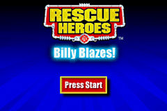 Rescue Heroes - Billy Blazes Title Screen